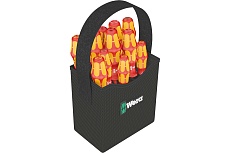 Набор отвёрток диэлектрических WERA 11 пр.,PH 1/2, PZ 1/2, TX10/15/20, SL 2.5/3.5/4.0/5.5 WE-004310