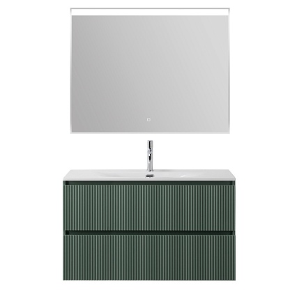 Тумба с раковиной BelBagno Uno 100 см Еловый матовый