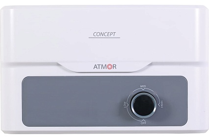 Водонагреватель электрический проточный ATMOR CONCEPT 3.5 KW COMBI (душ + кран) 3195637