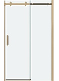 Душевая дверь Grossman Classic 130x195 прозрачное, золото сатин 100.K33.04.130.32.00