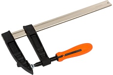Струбцина Neo Tools усиленная, тип F, 120 x 300 мм, двухкомпонентная рукоятка 45-453
