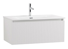 Тумба с раковиной BelBagno Uno 80 см 1 ящик, Bianco Opaco