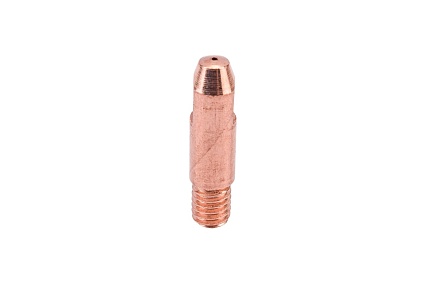 Наконечник токопроводящий 20 шт, CU-E, М6x28 мм, d=0.8 мм для горелок mig/mag Энаргит CU-E-M6-28-08-20