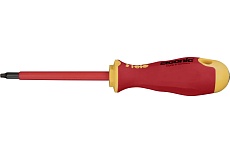 Диэлектрическая отвертка квадрат SQ 2х100 Felo Ergonic 41920090