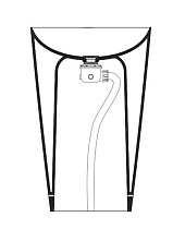 Сифон для раковины Catalano 0454510061 хром