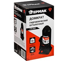 Гидравлический бутылочный домкрат Ермак 10 т, 230-460 мм 770-093
