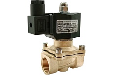 Соленоидный клапан прямого типа с мембраной принудительного подъёма ArTorq SK20L200GN.220AC 2/2 нормально закрыт, G 3/4”, корпус латунь