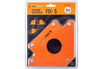 Магнитный угольник Foxweld FIX-5 до 34кг 5385