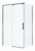 Душевой уголок BelBagno SOFT_CLOSE-1-AH-1-110/80-C-GM 110x80 прозрачный, оружейная сталь