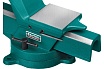 Кованые стальные тиски с регулировкой компенсации люфта Kraftool Forge-130/150 32700-150