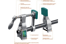 Струбцина трубная Kraftool PC-34-11 3/4&quot; 32301-2