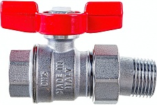 Шаровой кран Gekon ручка-бабочка, 1/2" вн-американка GK 559 12