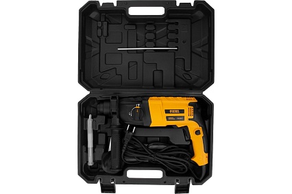 Электрический перфоратор Denzel rhh-600-22, sds-plus, 600 вт, 2.5 дж, 2 режима 26602