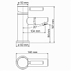 Смеситель для раковины WasserKRAFT Main 4103Thermo, термостат