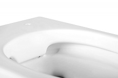 Подвесной унитаз Abber Bequem AC1103 безободковый, белый