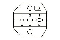 Пресс-клещи КВТ CTK-10 63028