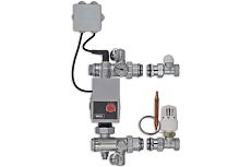 Смесительный узел для коллекторных групп без насоса с боковым штуцером Te-Sa 250KVD-065