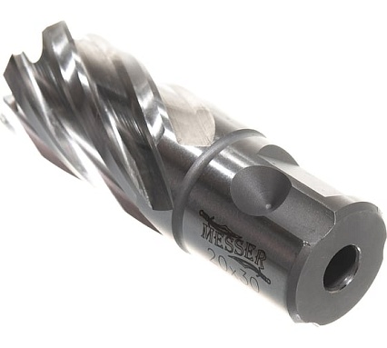 Сверло корончатое по металлу HSS (20х30 мм) Messer 19-30-020