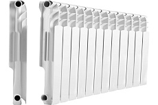 Алюминиевый радиатор Металлсервис THERMA Q2 500/100 12 секций 1223454