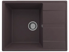 Кухонная мойка Ulgran Quartz Prima 650-06 65 см трюфель