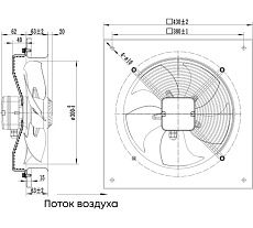 Осевой вентилятор ZernAir SUNAXIS 300B 10245201