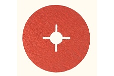 Круг фибровый 125 мм, керамическое зерно (CR), P60, 2 шт/упак AbraTechnic ABR-CR125060