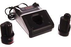 Набор аккумуляторные батареи GBA 12V 2.0Ah 2 шт и зарядное устройство GAL 12V-40 Bosch 1600A019R8