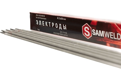 Электроды 2.5 мм сварочные E7018 (УОНИ-13/55) НАКС 1 кг SAMGRUPP 16202