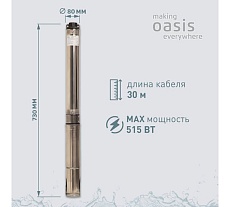 Скважинный насос Oasis SN 60/39