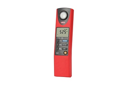 Цифровой измеритель освещенности люксметр UNI-T UT382 порт USB 00-00002638