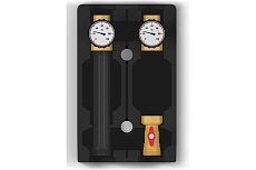 Насосная группа Royal Thermo 1 прямая без насоса НС-1133005