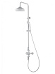 Душевая стойка Wonzon&Woghand Retro WW-B3041-MW термостат, белый матовый