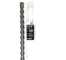 Бур по бетону МАНКОР 10x260 мм, SDS-plus, Х-тип 10.260.4P