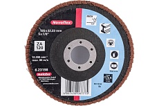 Круг шлифовальный ламельный Novoflex (125х22.23 мм, Р120) Metabo 623198000