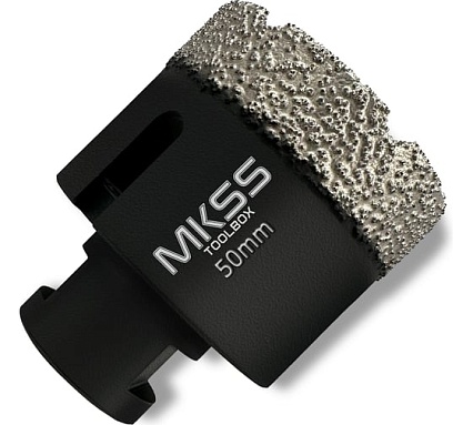 Коронка алмазная универсальная MKSS Toolbox KS2803 HARD 50 мм, M14 для УШМ KS28030050