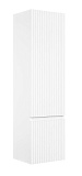 Шкаф пенал AQUAme S1 33 см белый глянец AQM9001WH