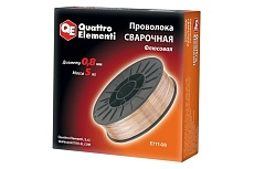 Проволока сварочная флюсовая (5 кг; 0.8 мм) Quattro Elementi 770-377