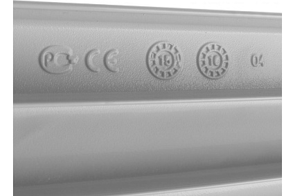 Алюминиевый радиатор Rommer Profi 500 AL500-80-80-100 6 секций RAL9016 82483