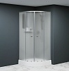 Душевая кабина RGW Andaman AN-208 100x100 см матовое-сатинат, профиль хром сатин