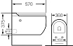 Подвесной унитаз Grossman GR-5502 impuls