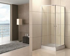 Душевой уголок BelBagno UNO-AH-2-120/80-C-Cr 120x80 прозрачный