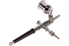 Мини-аэрограф с набором аксессуаров Intertool PT-1504