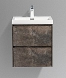 Тумба с раковиной BelBagno Pietra Mini 50 см, Stone