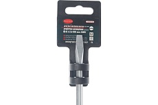 Шлицевая силовая магнитная отвертка Rockforce Profi S2 SL6.5х150мм RF-70265150(26229)