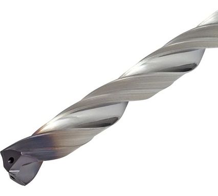 Сверло AHNO 4.0 мм, твердосплавное, 12D, с подводом СОЖ, SP-P801120400, VHM, по стали, чугуну, нерж. и жаропроч.стали ah01033