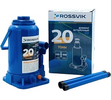 Домкрат бутылочный Rossvik г/п 20,0т V20