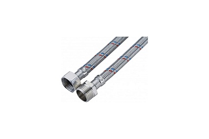 Подводка для воды СТМ ГИГАНТ 3/4", гайка-штуцер, 150 cм CWGHM150