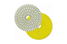 Круг алмазный гибкий шлифовальный АГШК SPIRAL WHITE 100x2.5 мм, №1, wet/dry TECH-NICK 128.120.8585