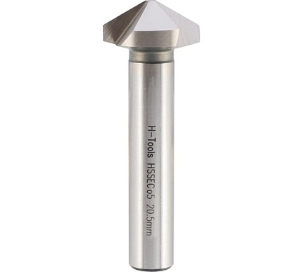 Зенковка H-Tools 120градусов 12.4мм HSSE-Co5 3z L-53мм 890124EHT