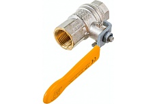 Шаровой кран для газа RUB 1/2 DN15 PN40, ВР-ВР, серия ROMA S.84, ручка S84D00